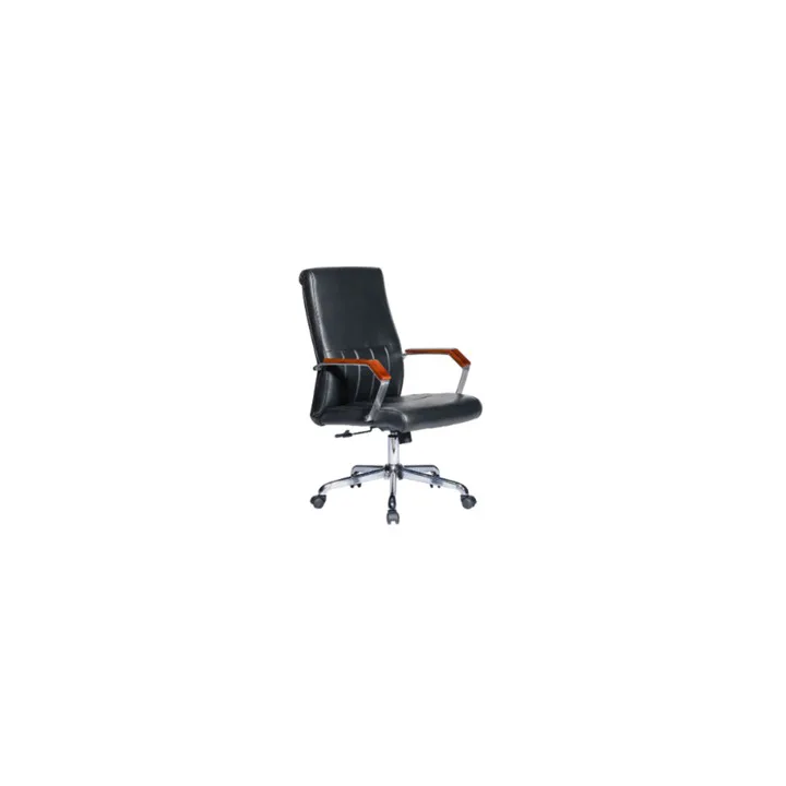 GHẾ XOAY DA LƯNG TRUNG SG933 PVC
