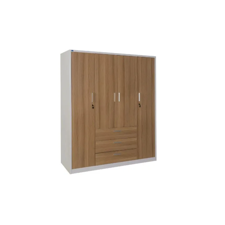 TỦ SẮT GIA ĐÌNH CÁNH GỖ TU18B3C4