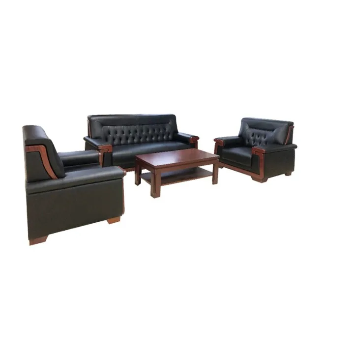 BỘ SOFA DA VĂN PHÒNG SF05 DA PVC
