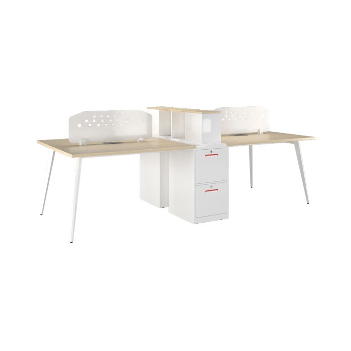 CỤM BÀN LÀM VIỆC 4 CHỖ LUXMD01YC10