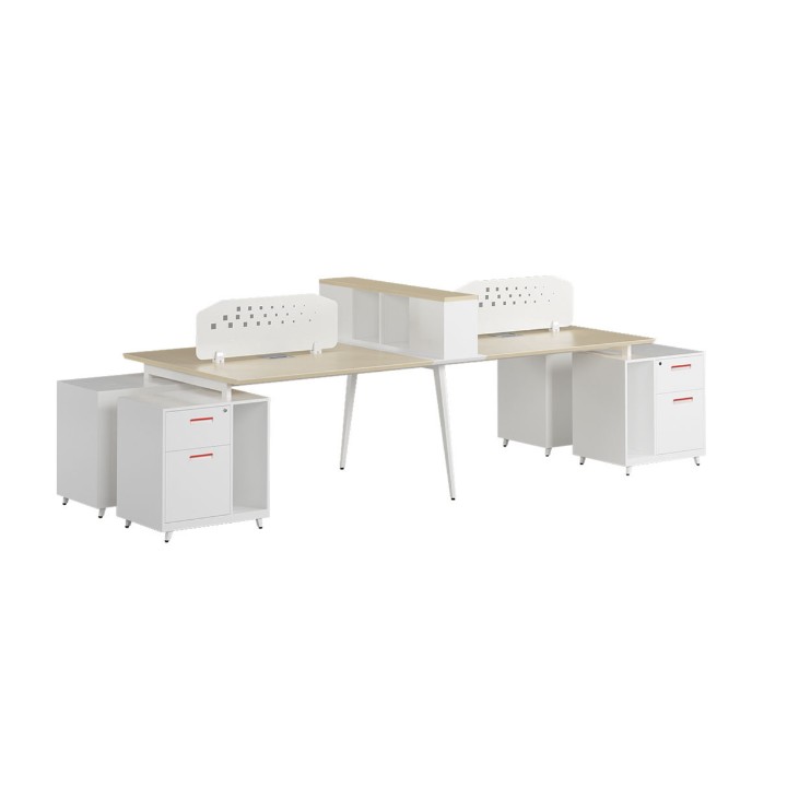 CỤM BÀN LÀM VIỆC 4 CHỖ LUXMD02YC10