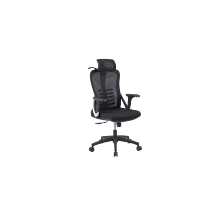 GHẾ LƯỚI LÃNH ĐẠO GL351 CHÂN NHỰA ĐEN